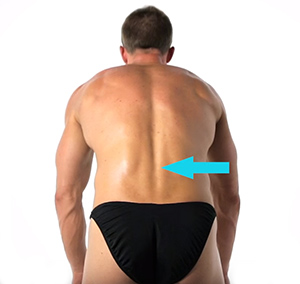 Erector Spinae front leaning