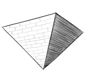 deltoid as an upsidedown pyramid