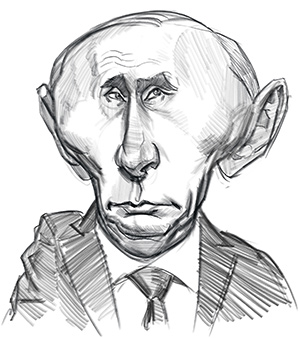final putin rough sketch