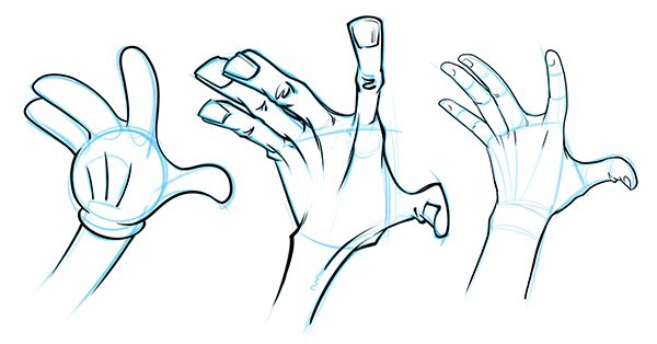 How To Draw Cartoon Gloves Clearance, 54% OFF 