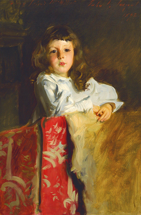 John Singer Sargent oil painting of John Alfred Parsons Millet, 1892