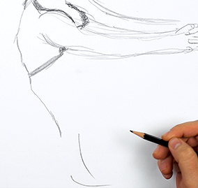 Shape of the hips, or lack thereof