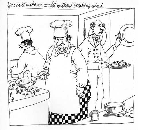 Bernard Kliban Omelet